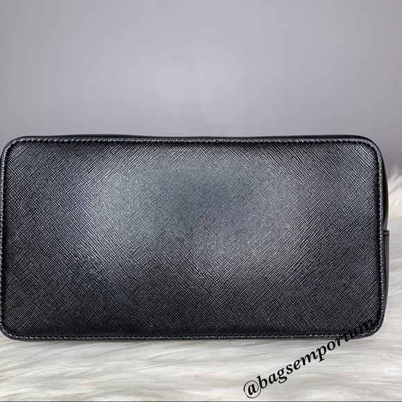 Kate Spade Black Glitter Satchel Crossbody Bag - Picture 3 of 9